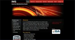 Desktop Screenshot of industrialmetalworkingsupply.com